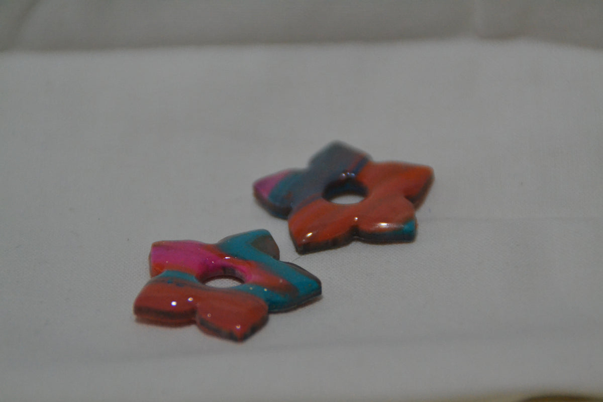 Rose rouge & bleu