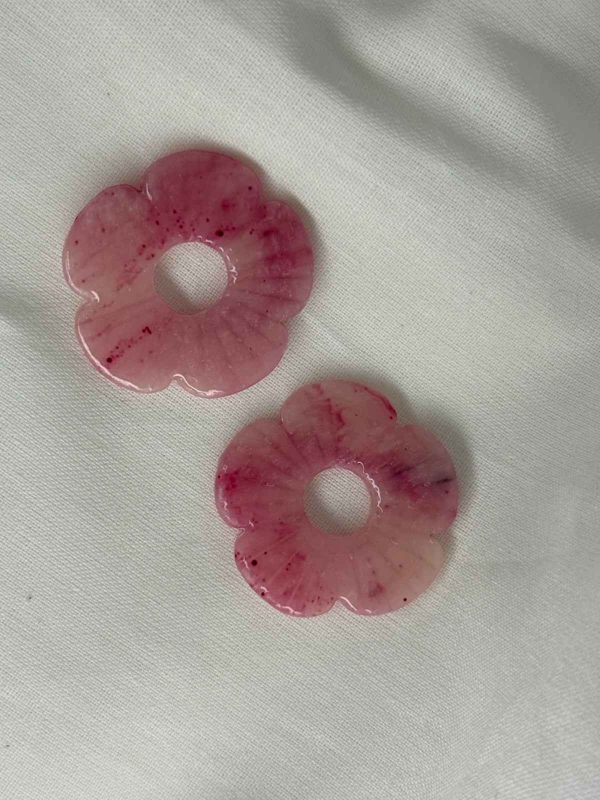Transparent & rose