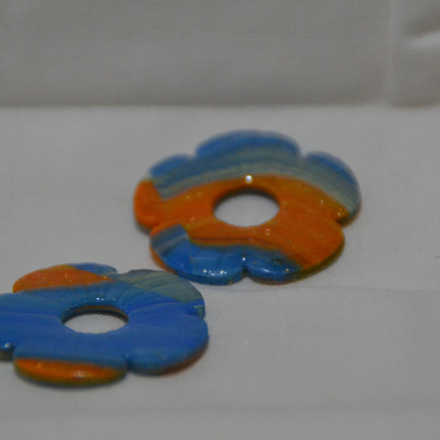 Bleu & orange