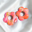 Pampilles : rose, orange