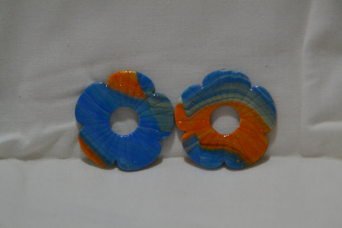 Bleu & orange